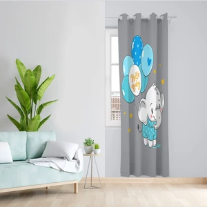 پرده مدل بچه فیل مخمل پانچی کد 4269 سایز 140x200 سانتی متر