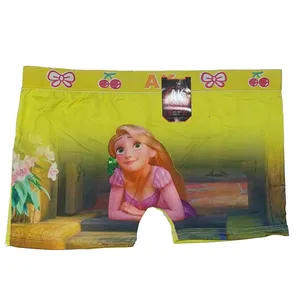 شورت دخترانه مدل پادار گیاهی گیسو آلبالو کد 1576