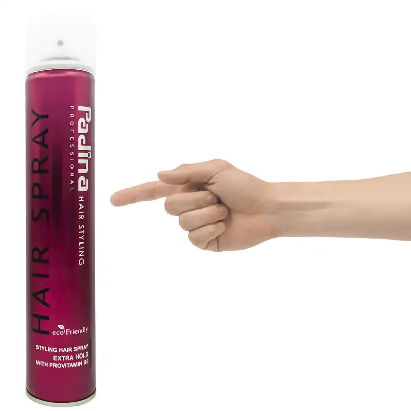 اسپری حالت دهنده مو پادینا مدل Extra Hold حجم 500 میلی لیتر مجموعه 6 عددی