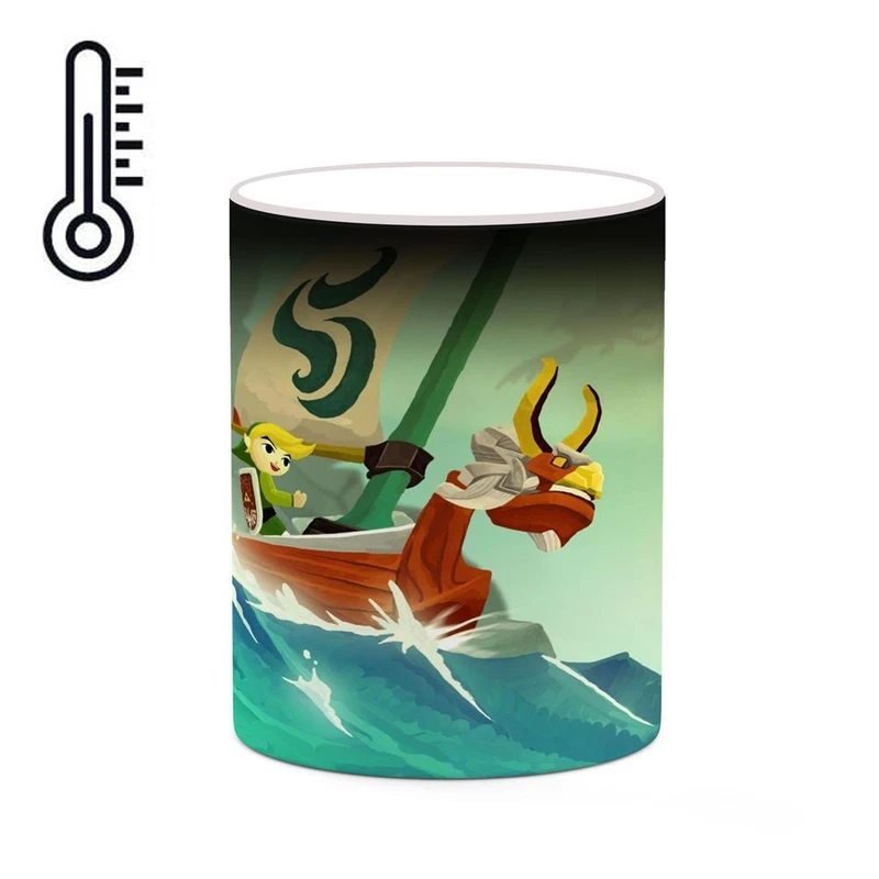 ماگ حرارتی کاکتی مدل بازی زلدا The Legend Of Zeldaː The Wind Waker کد mgh31010