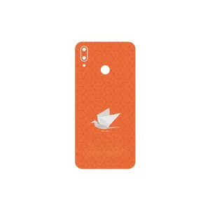 MAHOOT Minimalist origami bird Cover Sticker for Huawei Y9 2019