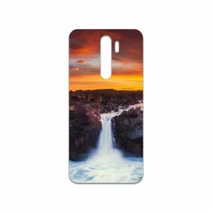 MAHOOT Waterfall Cover Sticker for Xiaomi Redmi Note 8 Pro