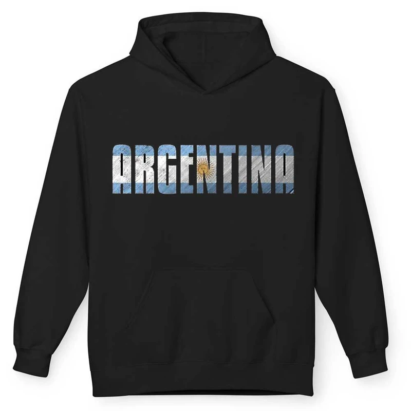 هودی مردانه مدل تیم ارژانتین کد 707