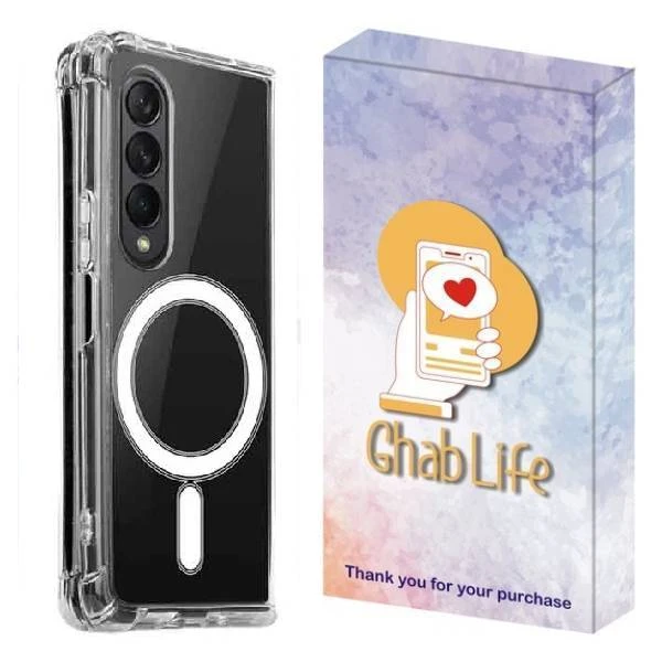 کاور قاب لایف مدل مگ سیف طرح MGSAFE مناسب برای گوشی موبایل Galaxy Z Fold4