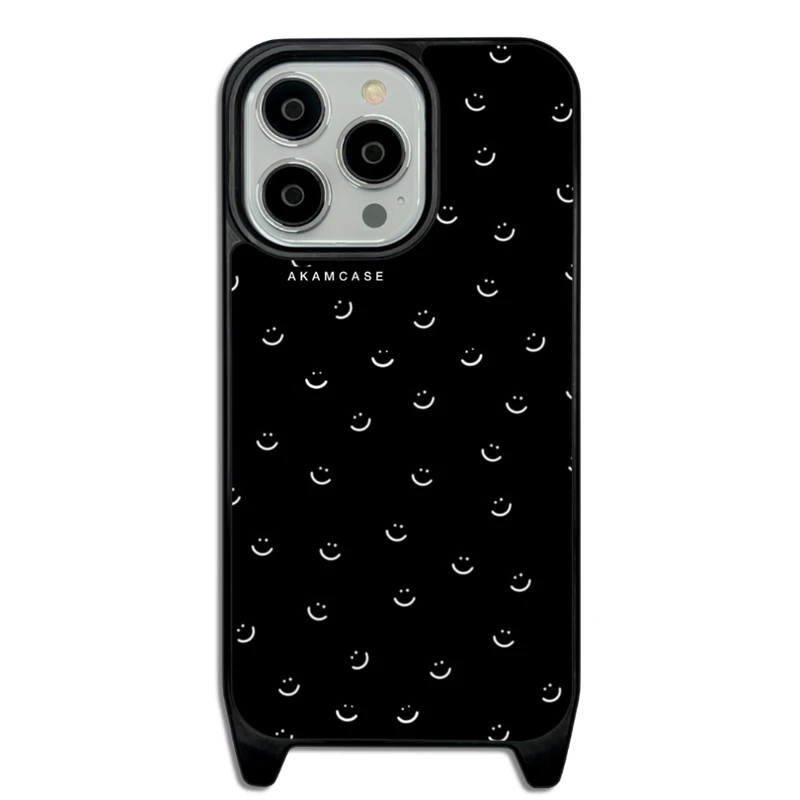 کاور آکام مدل AMCWLA13PRO-HAPPY FACE6 مناسب برای گوشی موبایل اپل iPhone 13 Pro