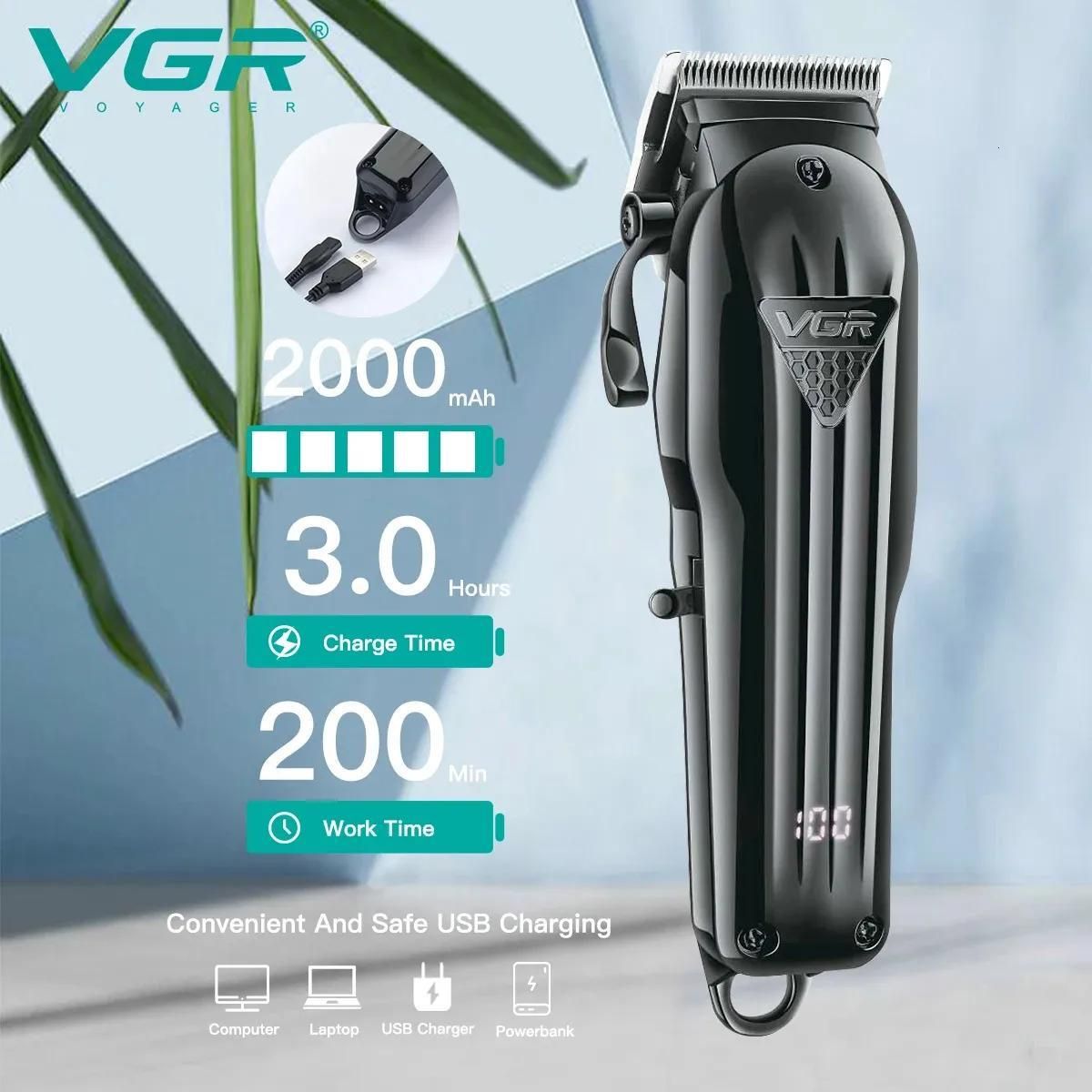 ماشین اصلاح موی سر و صورت وی جی ار مدل v-982 v-282 مجموعه دو عددی -  - 2