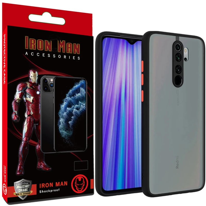  کاور آیرون من مدل Maral مناسب برای گوشی موبایل شیائومی Redmi Note 8 Pro 