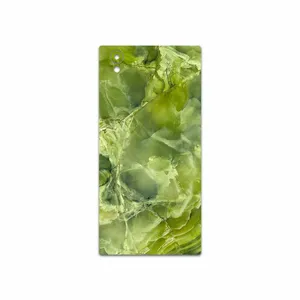 MAHOOT Green Crystal Marble Cover Sticker for Sony Xperia L1
