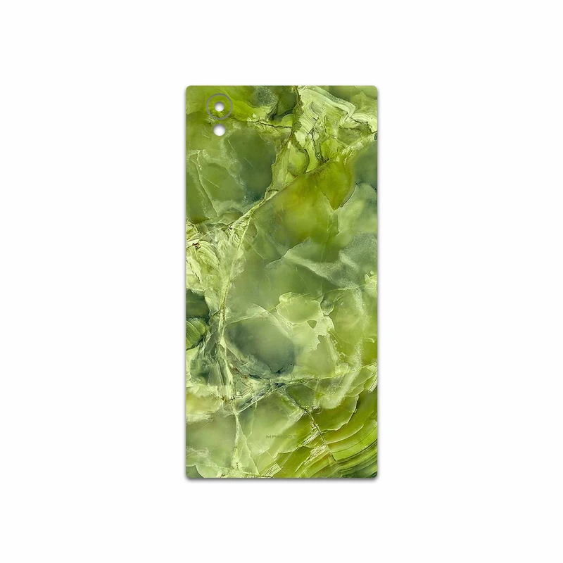 برچسب پوششی ماهوت مدل Green Crystal Marble مناسب برای گوشی موبایل سونی Xperia L1