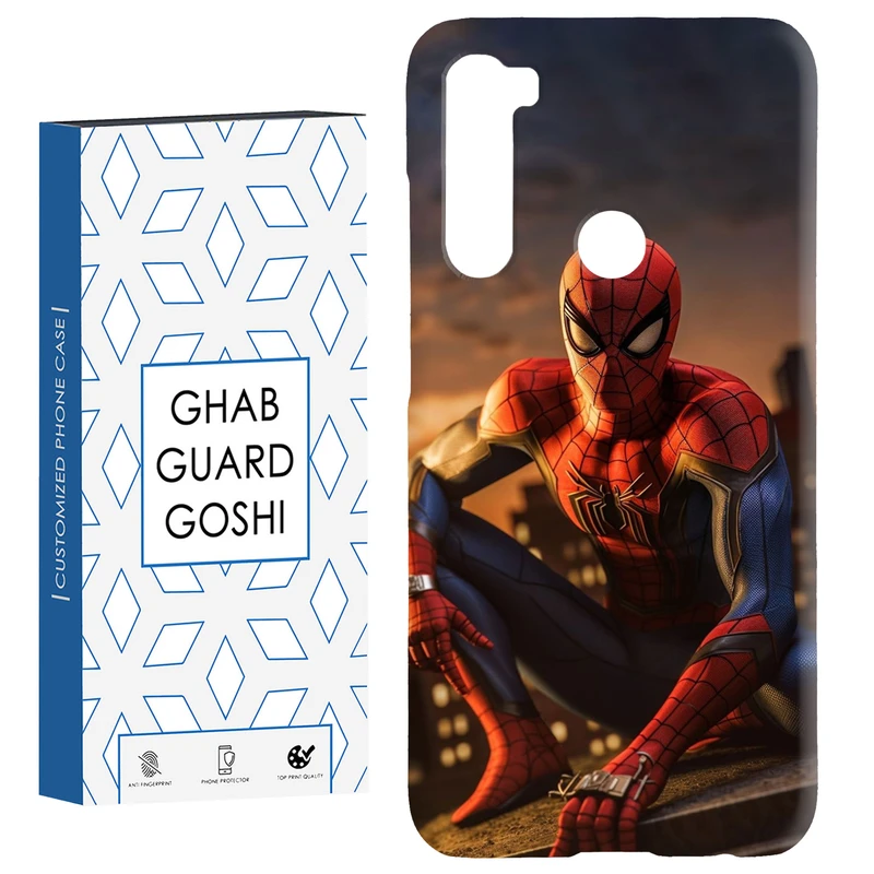 کاور قاب گارد گوشی طرح مرد عنکبوتی کد Dimo-284 مناسب برای گوشی موبایل شیائومی Redmi Note 8 