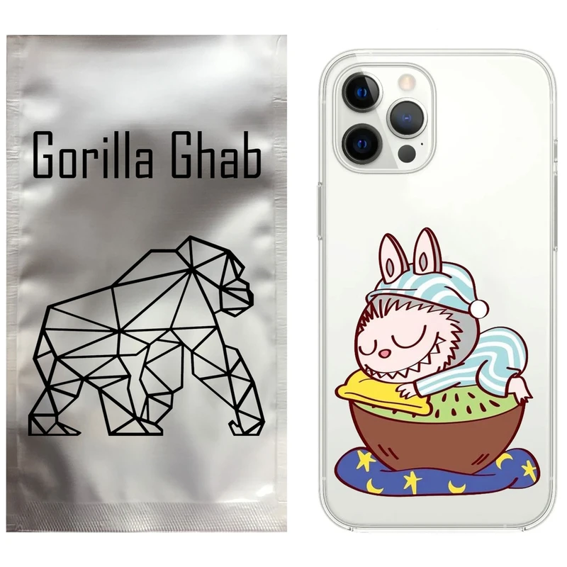 کاور گوریلا قاب مدل CLG کد 127 طرح لبوبو مناسب برای گوشی موبایل اپل iPhone 12 Pro