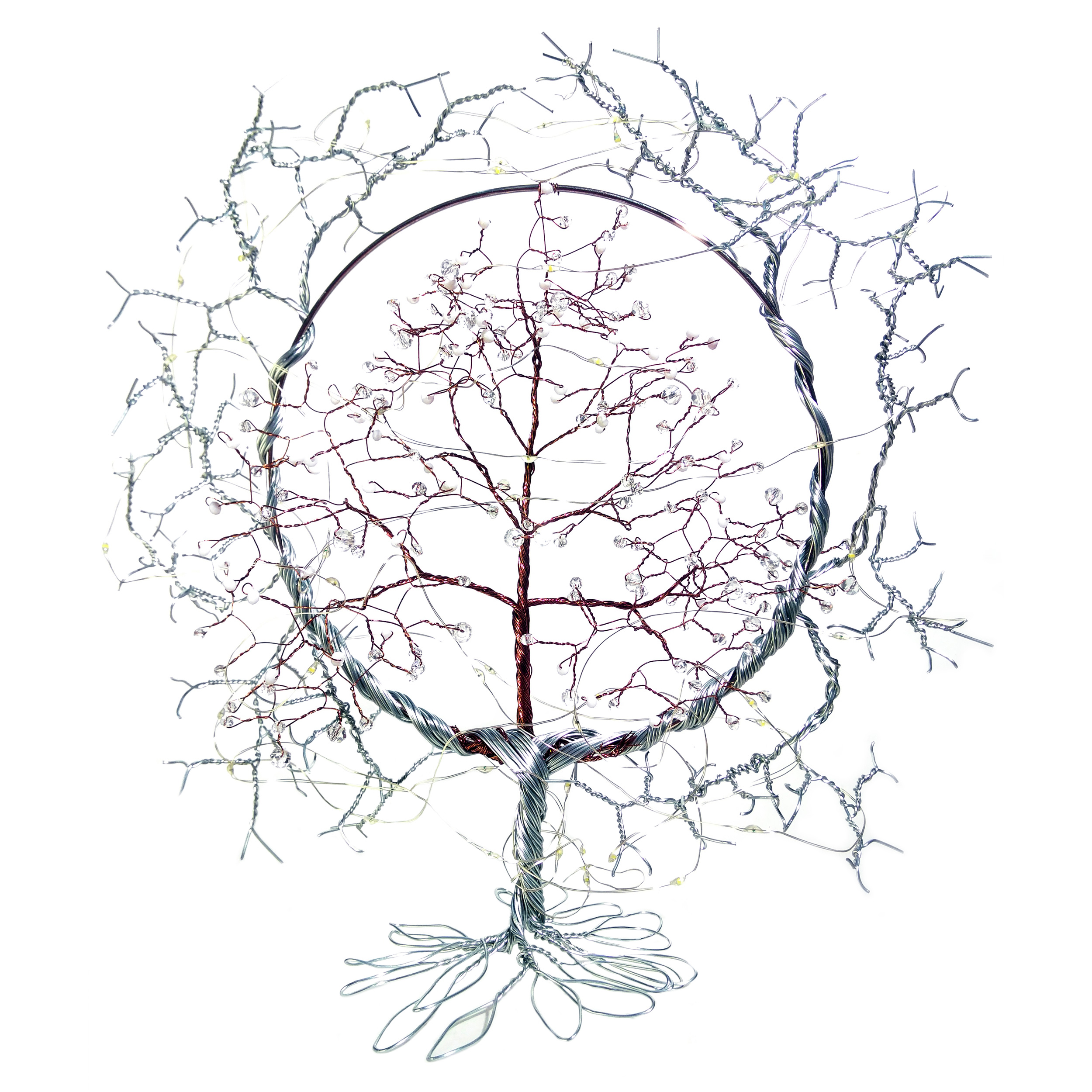 چراغ رومیزی مدل درخت زندگی