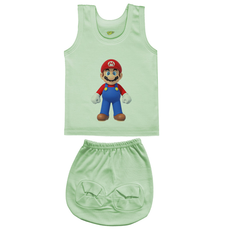 ست تاپ و شورت نوزادی کارانس مدل SSG-75