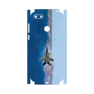 MAHOOT Fighter plane F15-FullSkin Cover Sticker for Motorola Moto E6 Play