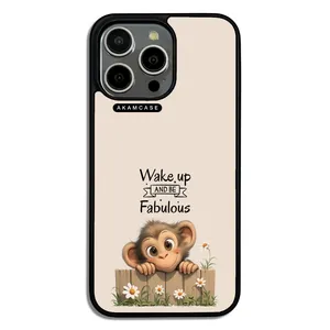 AKAM AMC-WA15PROMAX-ANIMALS QOUTES-26 Cover For Apple iPhone 15 Pro Max