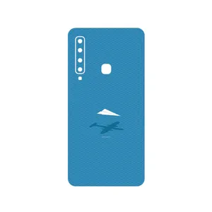 MAHOOT Minimal Paper Airplane Cover Sticker for Samsung Galaxy A9 2018