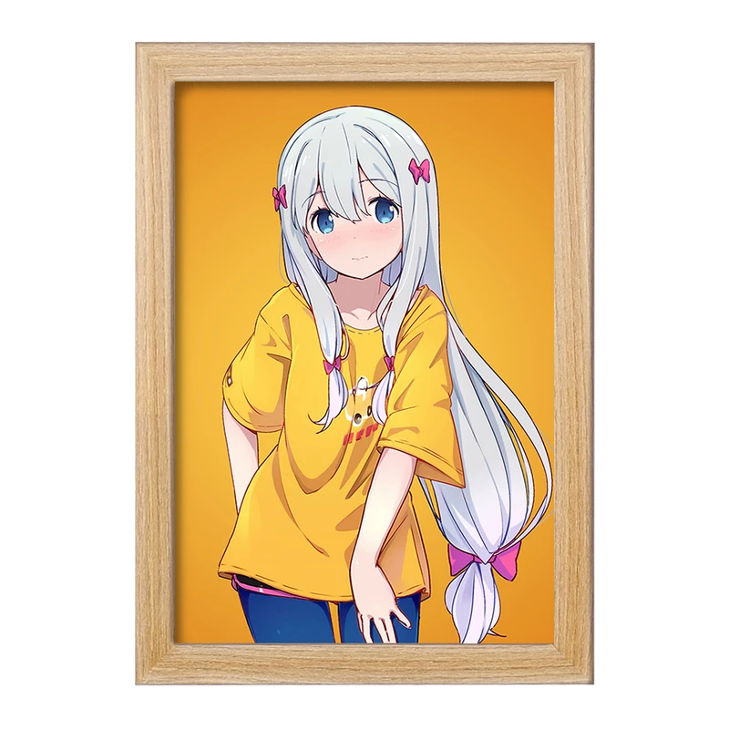 تابلو خندالو مدل ساگیری انیمه ارومانگا سنسی Eromanga Sensei  کد 22658