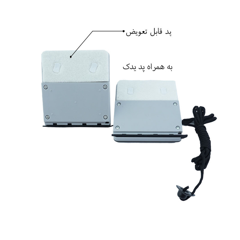 شیشه پاک کن مغناطیسی دبلیو س مدل تک جداره