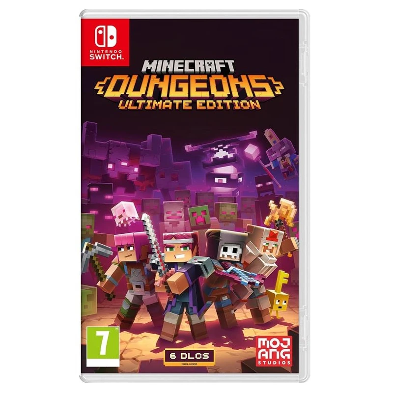 بازی Minecraft Dungeons نسخه Ultimate Edition مخصوص Nintendo Switch