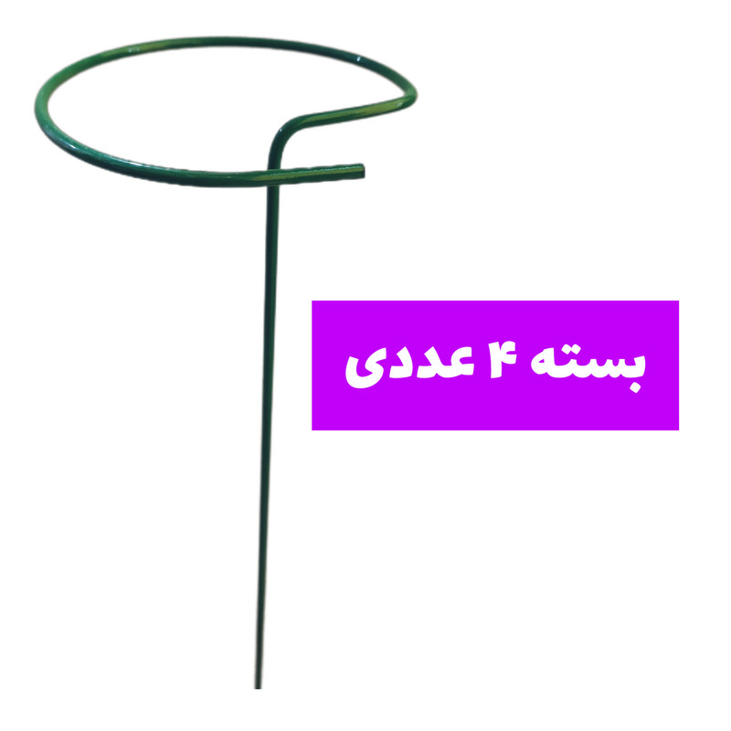 نگهدارنده گیاه مدل فلزی بسته 4 عددی