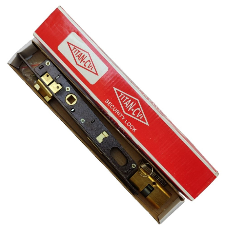 قفل در تیتان مدل CVL به همراه سیلندر قفل قفل در تیتان مدل CVL به همراه سیلندر قفل