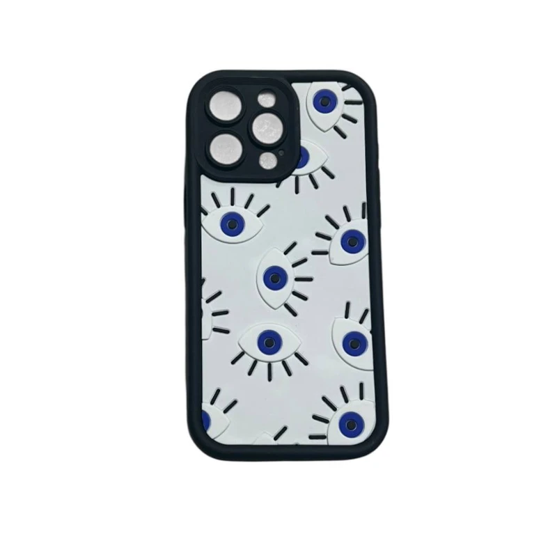 کاور مدل سولید طرح چشم نظر کد Ch701 مناسب برای گوشی موبایل  اپل  Iphone 15 pro