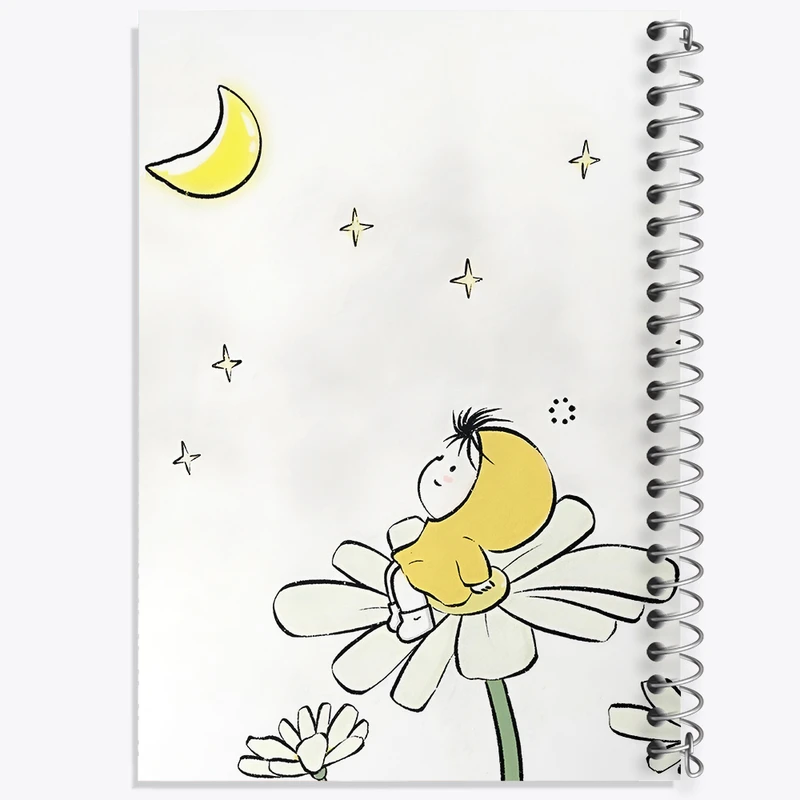 دفتر مشق 50 برگ خندالو طرح کودکانه کیوت کد N3265