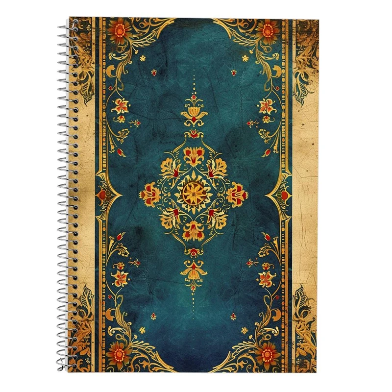 دفتر لغت 50 برگ مدوپد طرح فرش کد DF17444