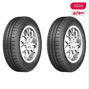 لاستیک خودرو بارز مدل P640 سایز 15 / 65 / 185 میلیمتر تولید سال 2026 - 2 حلقه