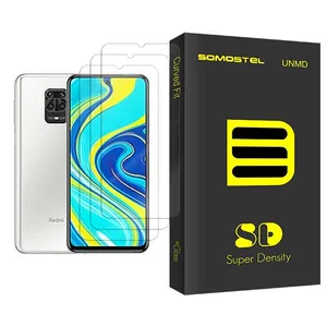 Somastel SD Glass MIX003 Screen Protector For Xiaomi Redmi Note 9 Pro (India) Pack Of 3