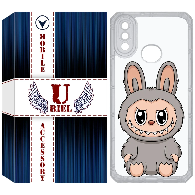 کاور یوریل مدل Clear کد 142 طرح لبوبو مناسب برای گوشی موبایل سامسونگ Galaxy A10S / M10S