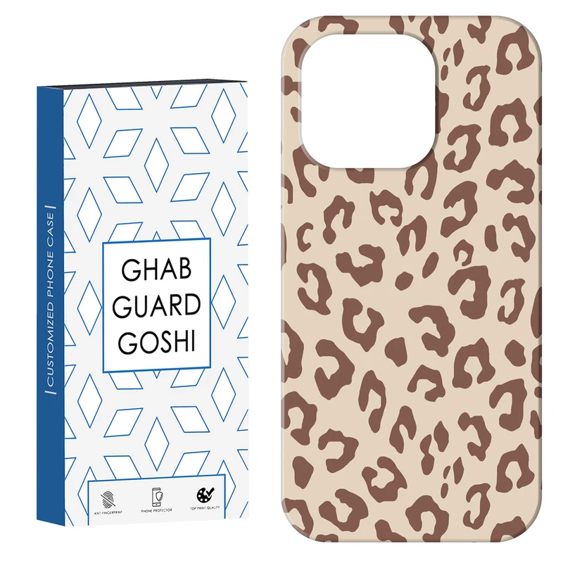 کاور قاب گارد گوشی طرح پلنگی کد Dimo-060 مناسب برای گوشی موبایل اپل  IPHONE 16 PRO MAX   