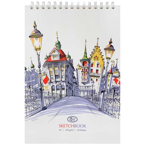 دفتر طراحی سیب طرح Sketchbook مدل AA4