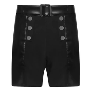 شلوارک دخترانه مدل چرم کد 814