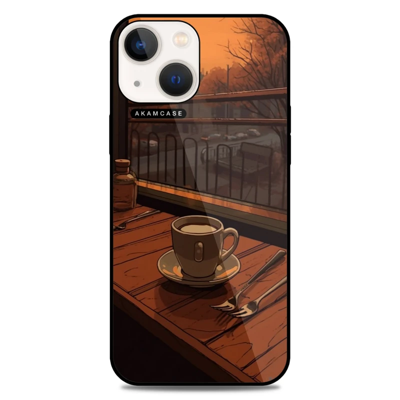 کاور آکام مدل AMC-WA13-COFFEE-11 مناسب برای گوشی موبایل اپل iPhone 13