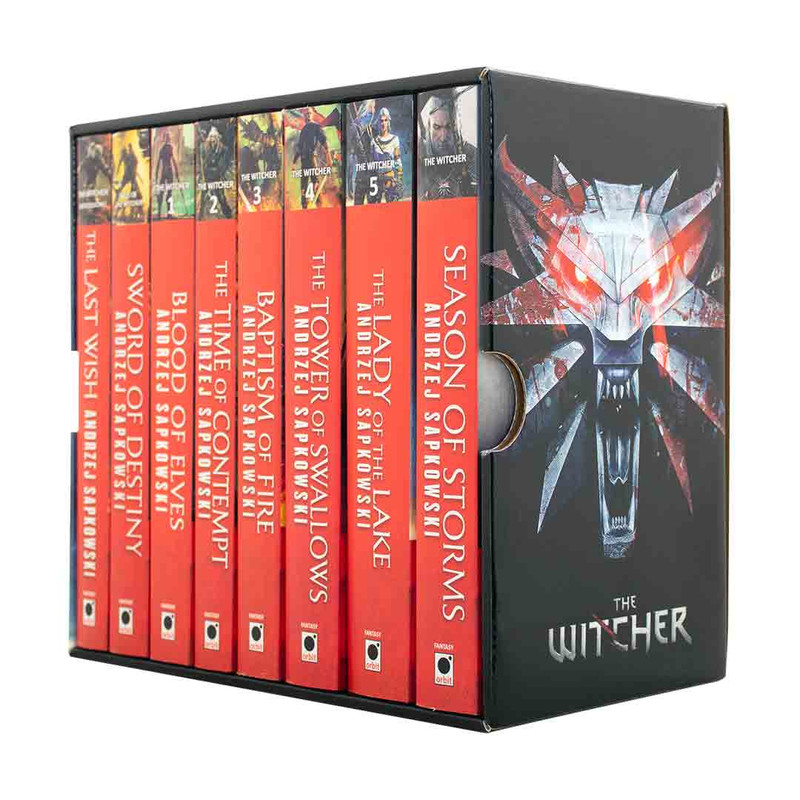 کتاب The Witcher اثر Andrzej Sapkowski انتشارات جنگل 8 جلدی کتاب The Witcher اثر Andrzej Sapkowski انتشارات جنگل 8 جلدی