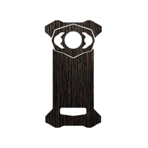 MAHOOT Dark-Gold-Stripes-Wood Cover Sticker for Doogee S98 Pro
