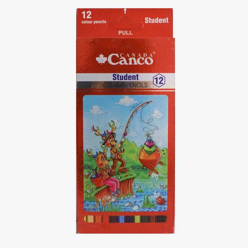 مداد رنگی 12 رنگ کنکو مدل student 3