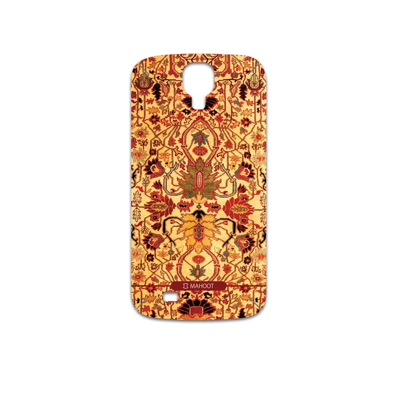 برچسب پوششی ماهوت مدل Persian-Carpet-Yellow مناسب برای گوشی موبایل سامسونگ Galaxy S4