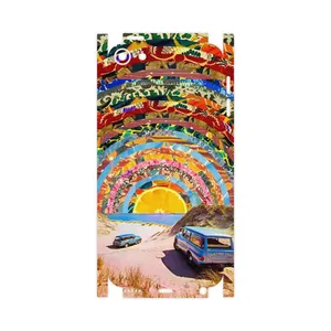 MAHOOT Collage of Orange Sky-FullSkin Cover Sticker for Apple iPod touch 6th generation