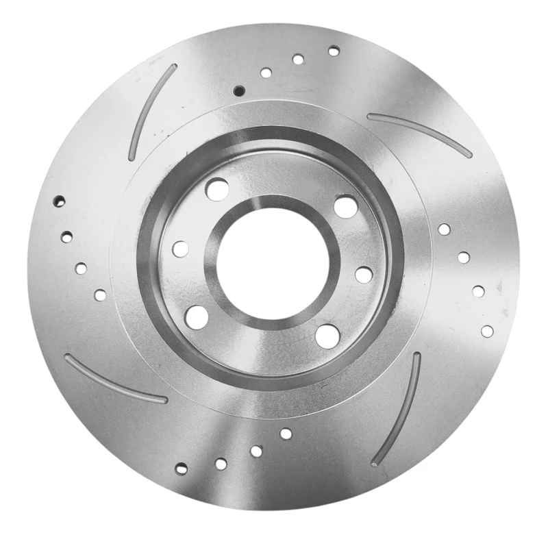 دیسک ترمز چرخ جلو سوراخدار برند وگر مدل 1225009 مناسب خودرو 405 و پرشیا 