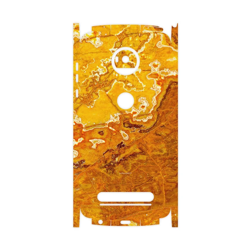 برچسب پوششی ماهوت مدل Gold Marble-FullSkin مناسب برای گوشی موبایل موتورولا Moto Z2 Play