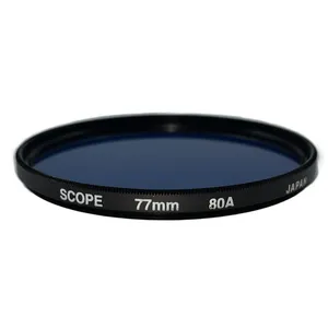فیلتر لنز اسکوپ مدل B (80A)-77MM