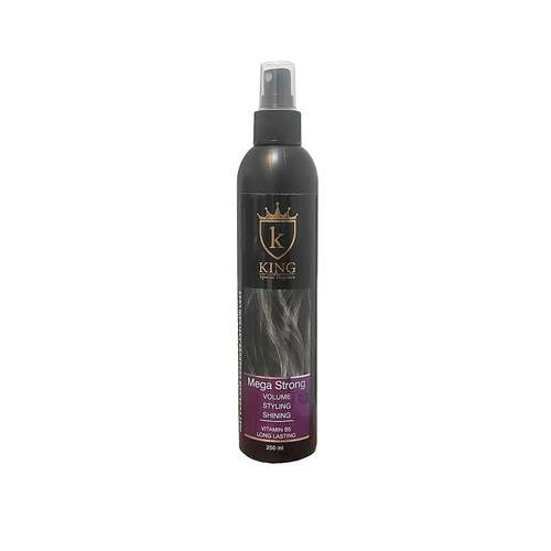 چسب مو کینگ مدل Mega Strong حجم 250 میلی لیتر