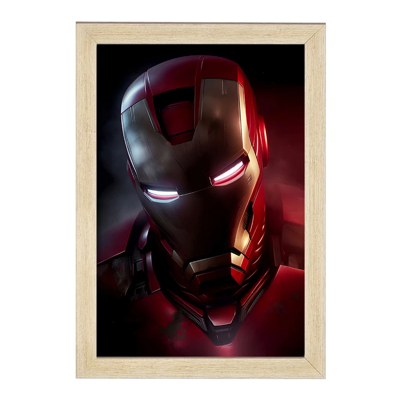 تابلو خندالو مدل مرد آهنی مارول (Marvel) کد F9158