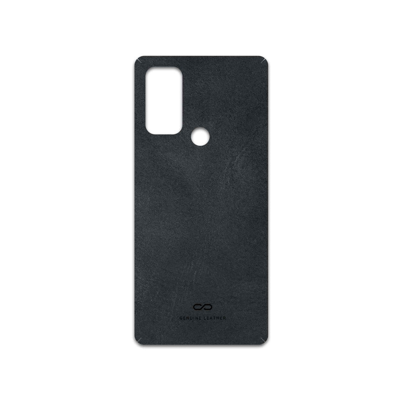 برچسب پوششی ماهوت مدل Graphite-Buffalo-Leather مناسب برای گوشی موبایل موتورولا Moto G60S