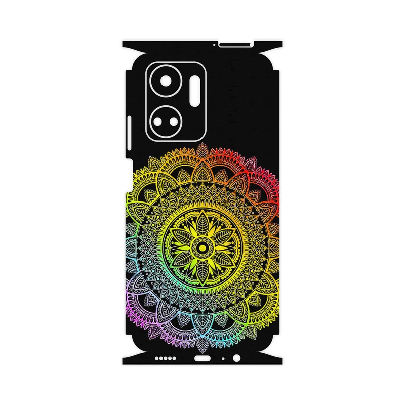 برچسب پوششی ماهوت مدل Mandala Design 4-FullSkin مناسب برای گوشی موبایل آنر X7a