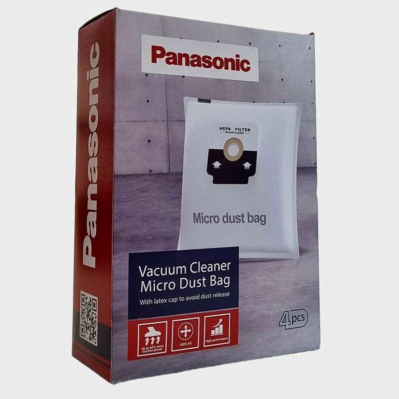 پاکت جاروبرقی مدل micro plus مناسب برای جاروبرقی های پاناسونیک و ناسیونال