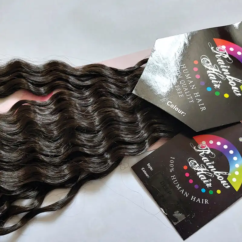 اکستنشن مو زنانه مدل دو سر باز DEEP بسته 15 عددی