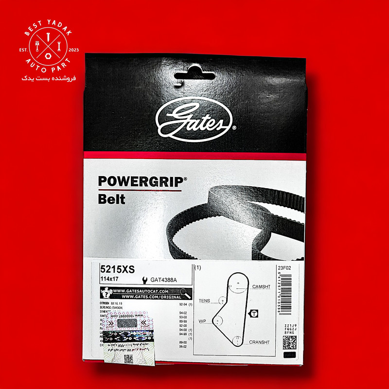 تسمه تایم گتس مدل 114 مناسب برای پژو 405